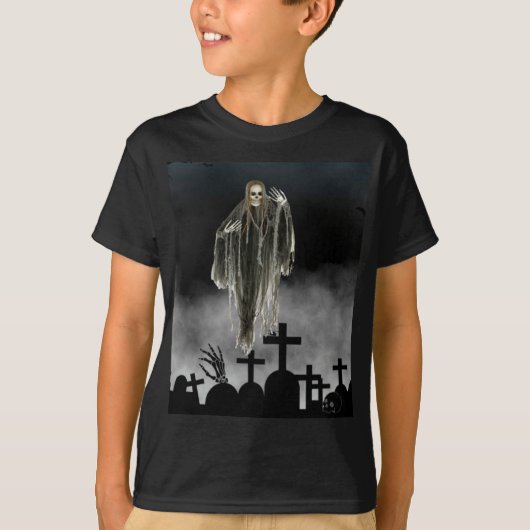 ハロウィーンを怖く。 Tシャツ (正面)