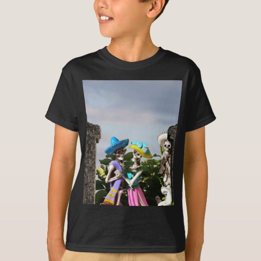 ハロウィーンを怖く。 Tシャツ (正面)