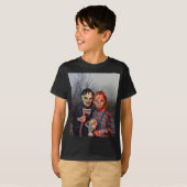 ハロウィーンを怖く Tシャツ (正面フル)