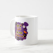 ハロウィーンを愛する女の子 コーヒーマグカップ (正面左)