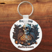 ハロウィーンを楽しむ キーホルダー (正面)