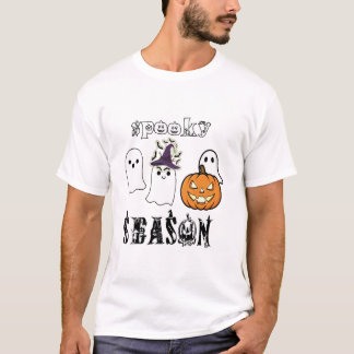 ハロウィーンを楽しもう おばけの季節 Tシャツ