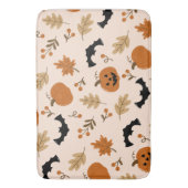 ハロウィーンを楽しもう バスマット (正面縦)