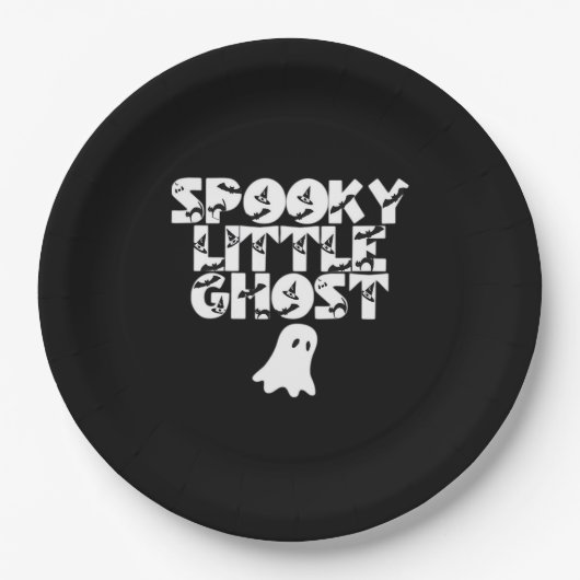 ハロウィーンを楽しもう ペーパープレート (正面)