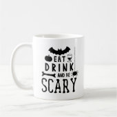 ハロウィーンを楽しんでおどろこう コーヒーマグカップ (左)