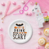 ハロウィーンを楽しんでおどろこう ペーパープレート (パーティー)