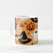 ハロウィーンを表すマグカップ コーヒーマグカップ (正面左)