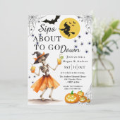 ハロウィーンを降りようとしたおしっこパーティー 招待状 (スタンド正面)