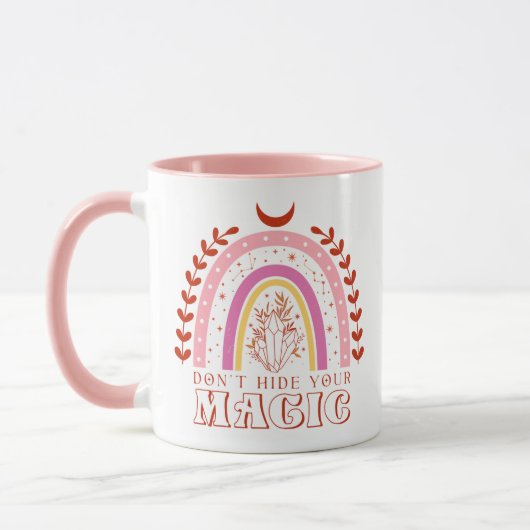 ハロウィーンを隠さない魔法 マグカップ (左)