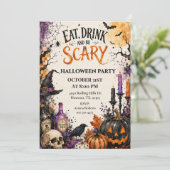 ハロウィーンを食べ、飲んで、怖がらせろ 招待状 (スタンド正面)
