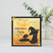ハロウィーンを魅了するカクテルウィッチパーティー 招待状 (スタンド正面)