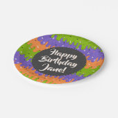 ハロウィーンアイスクリーム ペーパープレート (アングル)