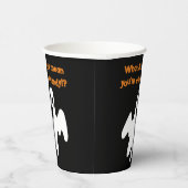 ハロウィーンアウトキャンディおもしろい幽霊 紙コップ (右)