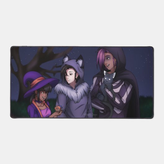 ハロウィーンアウトティング デスクマット (正面)