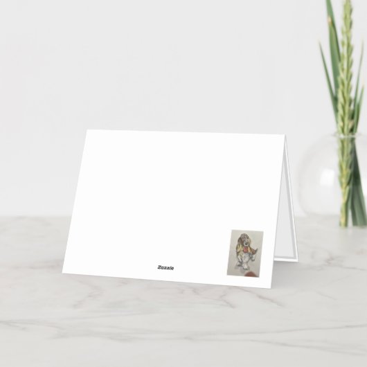 ハロウィーンアットメアリータイラームーアの家 箔グリーティングカード (裏面)