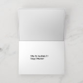 ハロウィーンアットメアリータイラームーアの家 箔グリーティングカード (内側レイダウン)