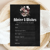 ハロウィーンアドバイスとウィーズブライダルシャワーゲーム 招待状