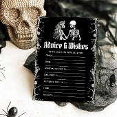 ハロウィーンアドバイスとウィーズブライダルシャワーゲーム 招待状