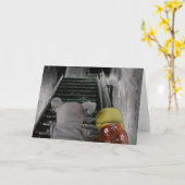 ハロウィーンアドベンチャーカード カード (黄色い花)