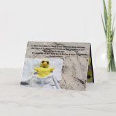 ハロウィーンアドベンチャー。グリーティングカード カード (裏面)