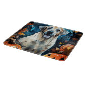 ハロウィーンアナトリアンシェパンプキンス怖い カッティングボード (角)