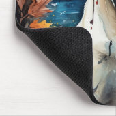 ハロウィーンアナトリアンシェパンプキンス怖い マウスパッド (コーナー)