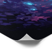 ハロウィーンアニメガールナイトシーン ポスター (角)