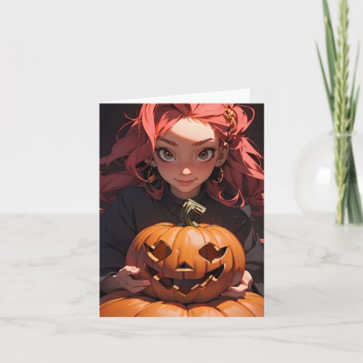 ハロウィーンアニメB カード (正面)