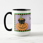 ハロウィーンアフェンピンシェ マグカップ (左)
