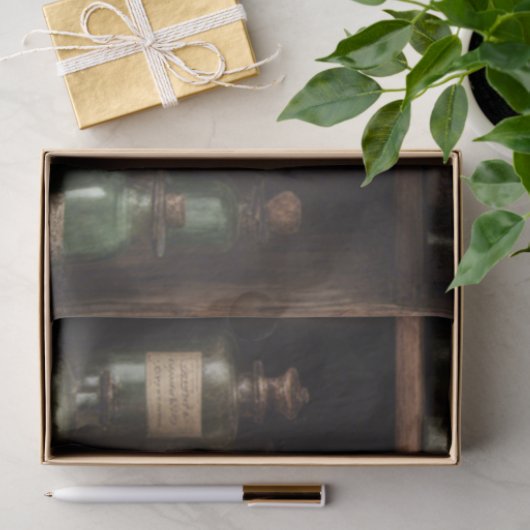 ハロウィーンアポタリーボトルウィッチアウトランダー 薄葉紙 (ギフト)