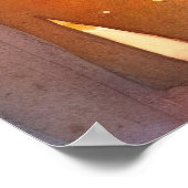 ハロウィーンアメリカンエスキモとカボチャ怖い ポスター (角)