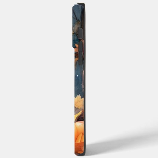 ハロウィーンアメリカンエスキモとカボチャ怖い Case-Mate iPhoneケース (裏面 / 左)