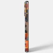 ハロウィーンアラスカンマラムートとカボチャ怖い Case-Mate iPhoneケース (裏面 / 左)