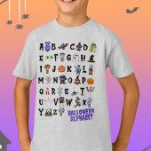 ハロウィーンアルファベットキッズTシャツ Tシャツ