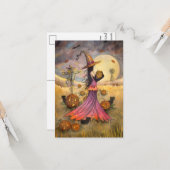 ハロウィーンアートとオーコーバーファンタジーのフィールド カード (正面/裏面インサイチュ)