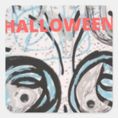 ハロウィーンアートコレクション スクエアシール (正面)