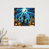 ハロウィーンアートポスター ポスター (キッチン)