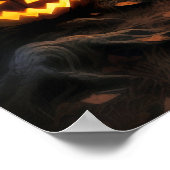 ハロウィーンアートポスター ポスター (角)