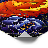 ハロウィーンアートポスター ポスター (角)