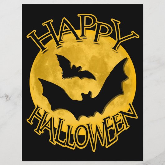 ハロウィーンイベントとパーティーフライヤー チラシ (正面)