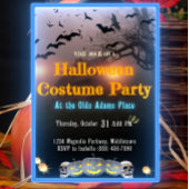 ハロウィーンイベント幽霊のよく出るハウスパンプキンアダルトパーティー 招待状