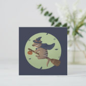 ハロウィーンイラストレーション：ウィザード番号 招待状 (スタンド正面)