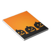 ハロウィーンイラストレーション ノートパッド (アングル)