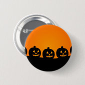 ハロウィーンイラストレーション 缶バッジ (正面&裏面)