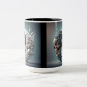 ハロウィーンイン – ヤンスケルトンフュージョン ツートーンマグカップ (中央)