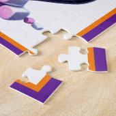 ハロウィーンウィザードインパンプキンマグ棒つきキャンデー魔法 ジグソーパズル (側面)