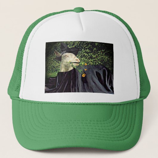 ハロウィーンウィザードヤギ帽子 キャップ (正面)