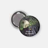 ハロウィーンウィザードヤギ磁石 マグネット (正面/裏面)