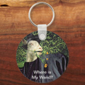 ハロウィーンウィザードヤギ キーホルダー (正面)