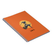 ハロウィーンウィッチとオレンジフライ ノートブック (右側)